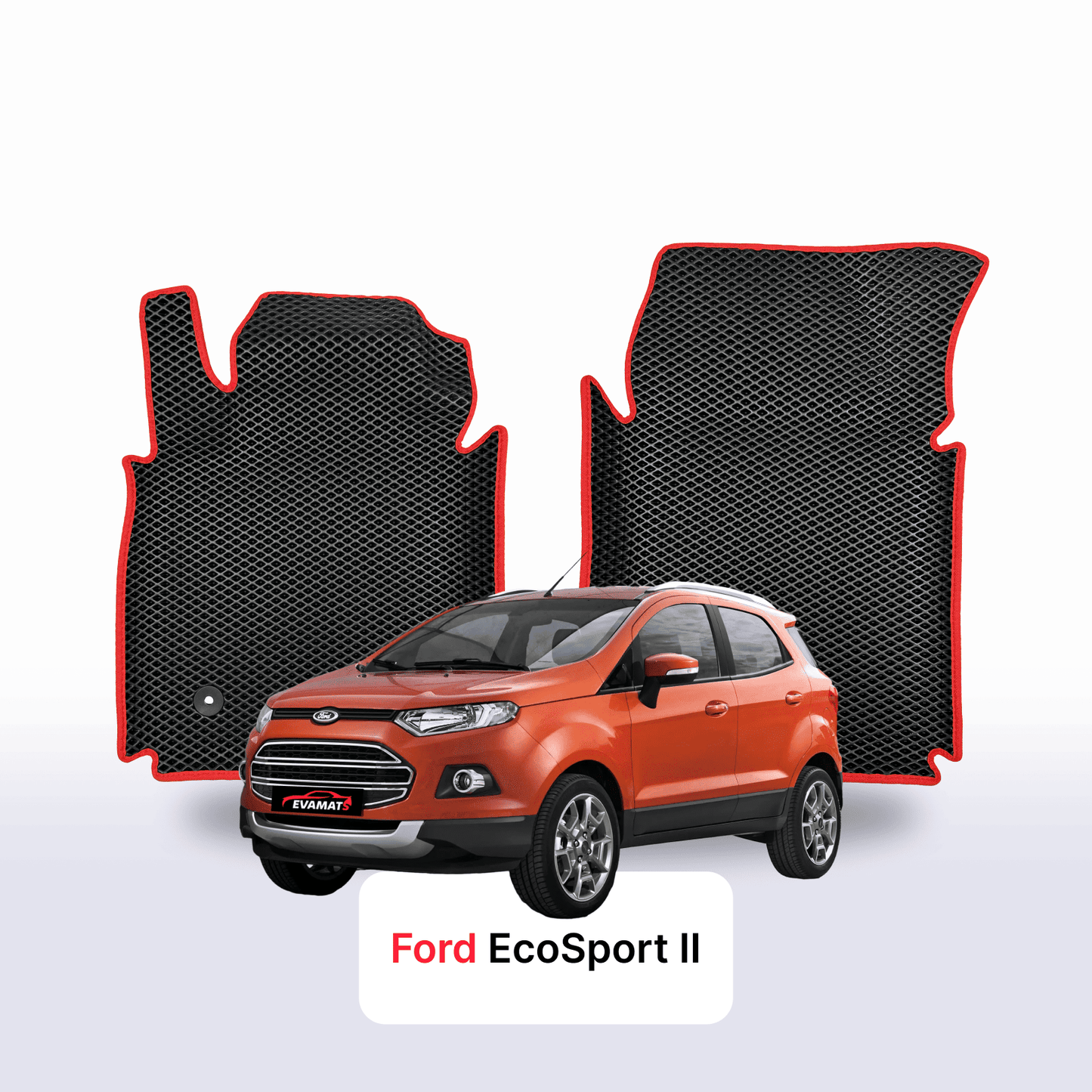 Car mats EVAMATS for Ford EcoSport 2 gen 2012-2023 year SUV