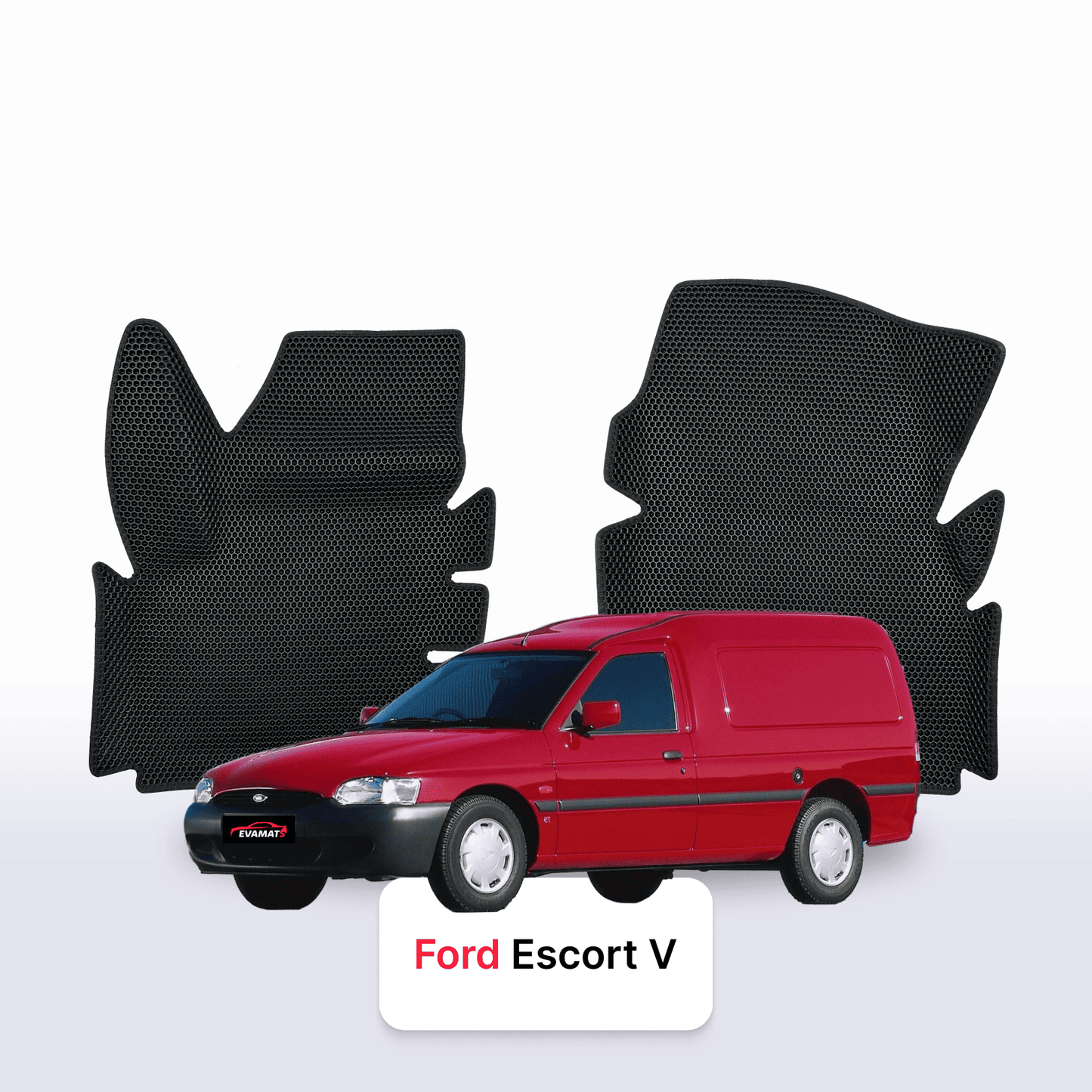 Car mats EVAMATS for Ford Escort 6 gen 1995-2000 year VAN