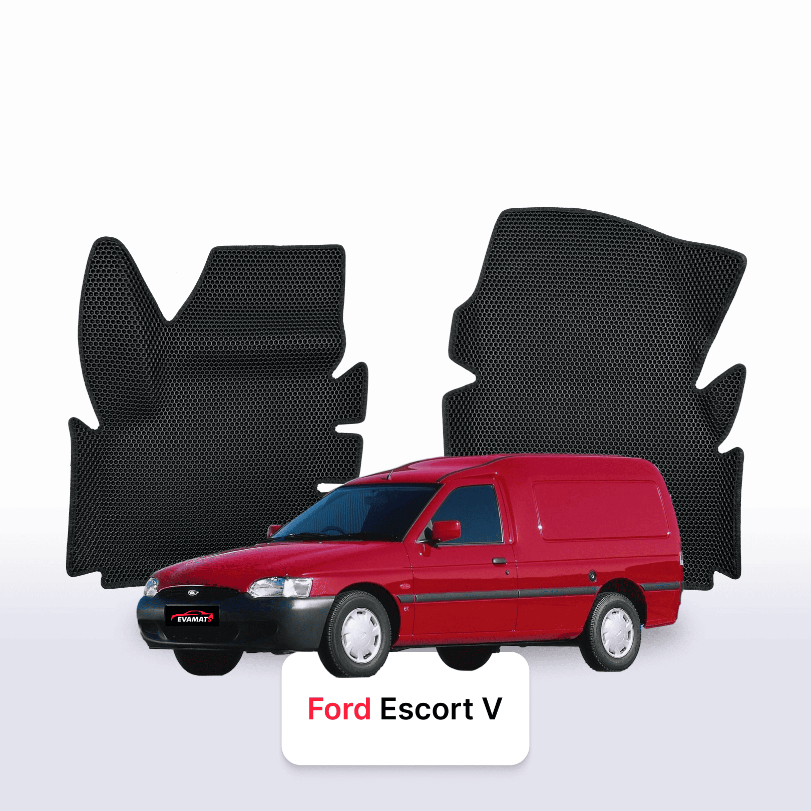 Car mats EVAMATS for Ford Escort 6 gen 1995-2000 year VAN