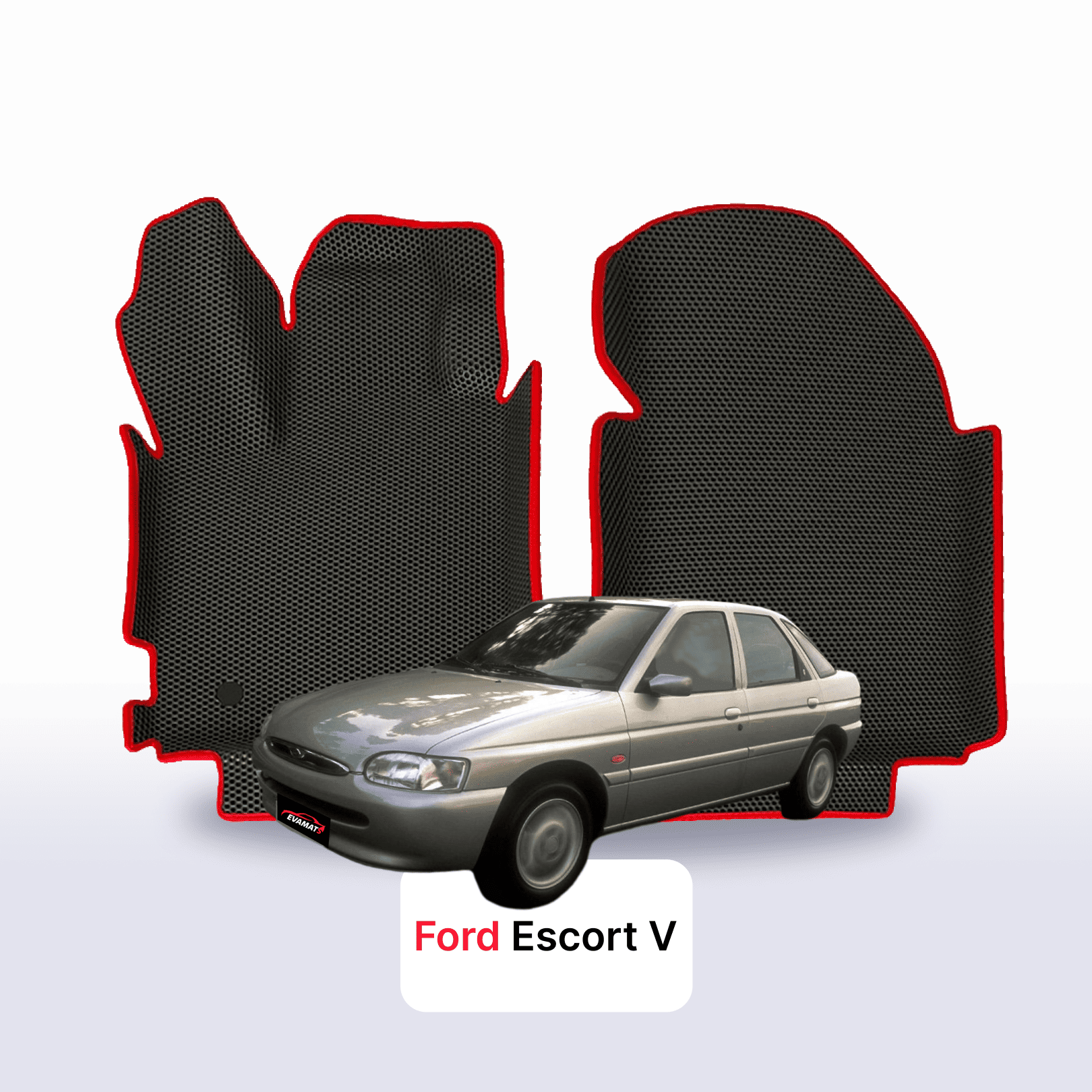 Car mats EVAMATS for Ford Escort 6 gen 1995-2000 year HATCHBACK 5 door