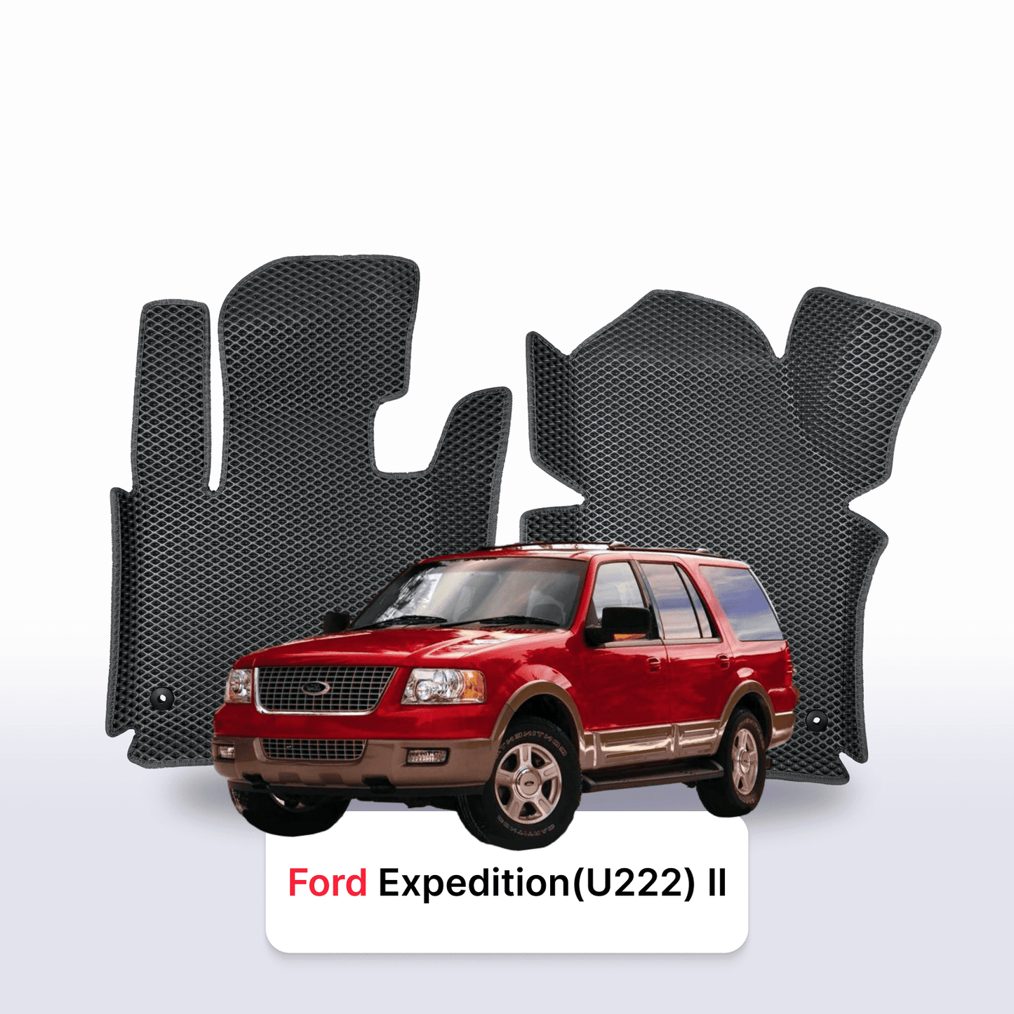 Car mats EVAMATS for Ford Expedition (U222) 2 gen 2002-2006 year SUV