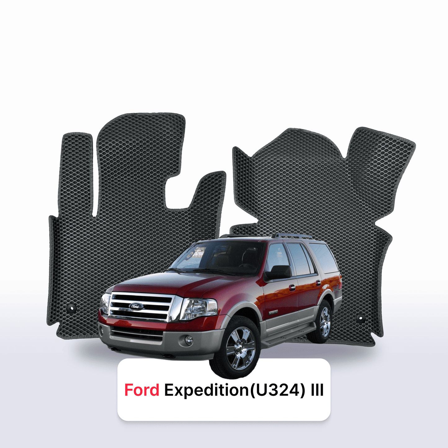 Car mats EVAMATS for Ford Expedition (U324) 3 gen 2006-2017 year SUV