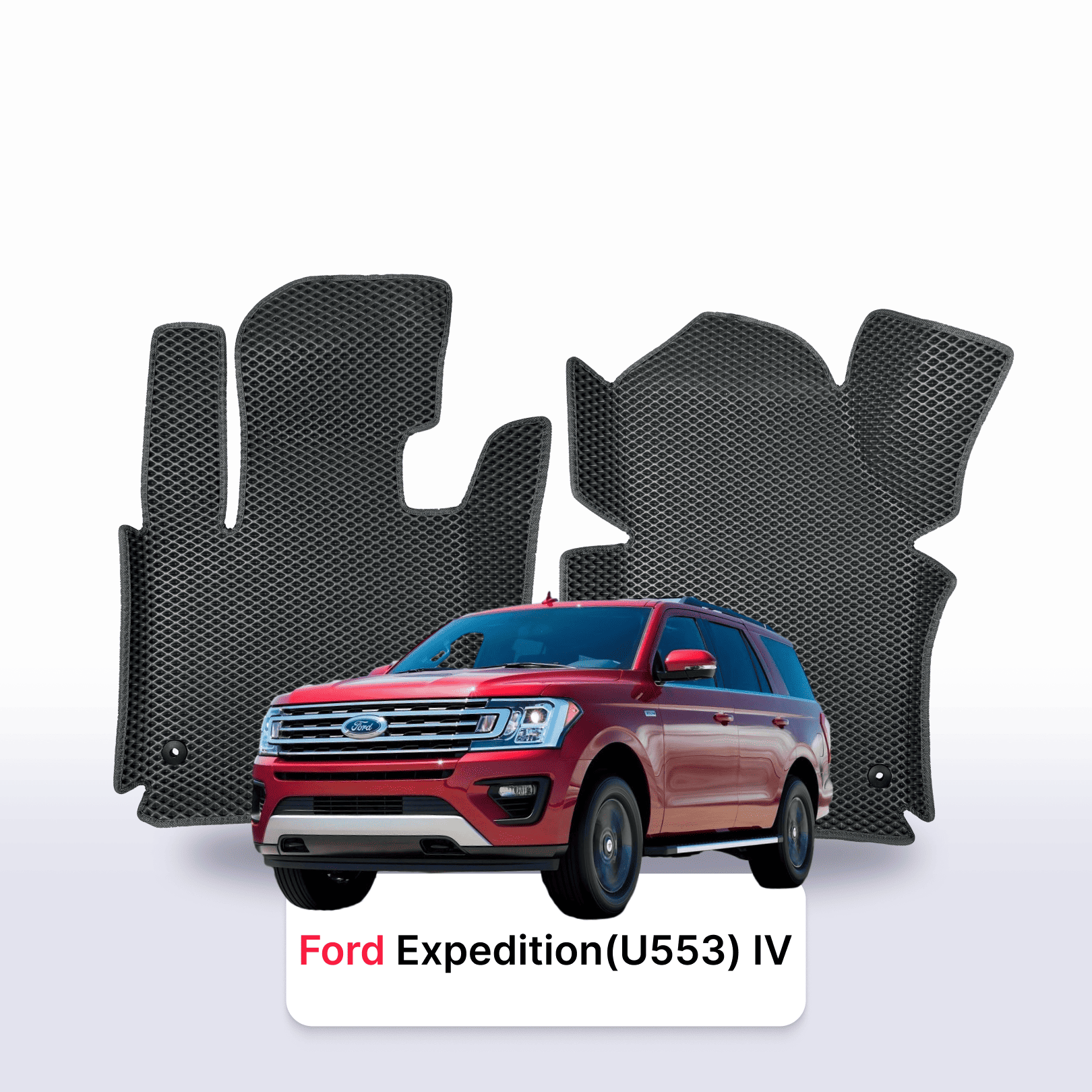 Car mats EVAMATS for Ford Expedition (U553) 4 gen 2017-2025 year SUV