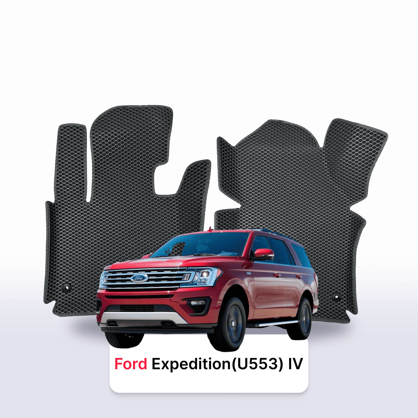 Car mats EVAMATS for Ford Expedition (U553) 4 gen 2017-2025 year SUV