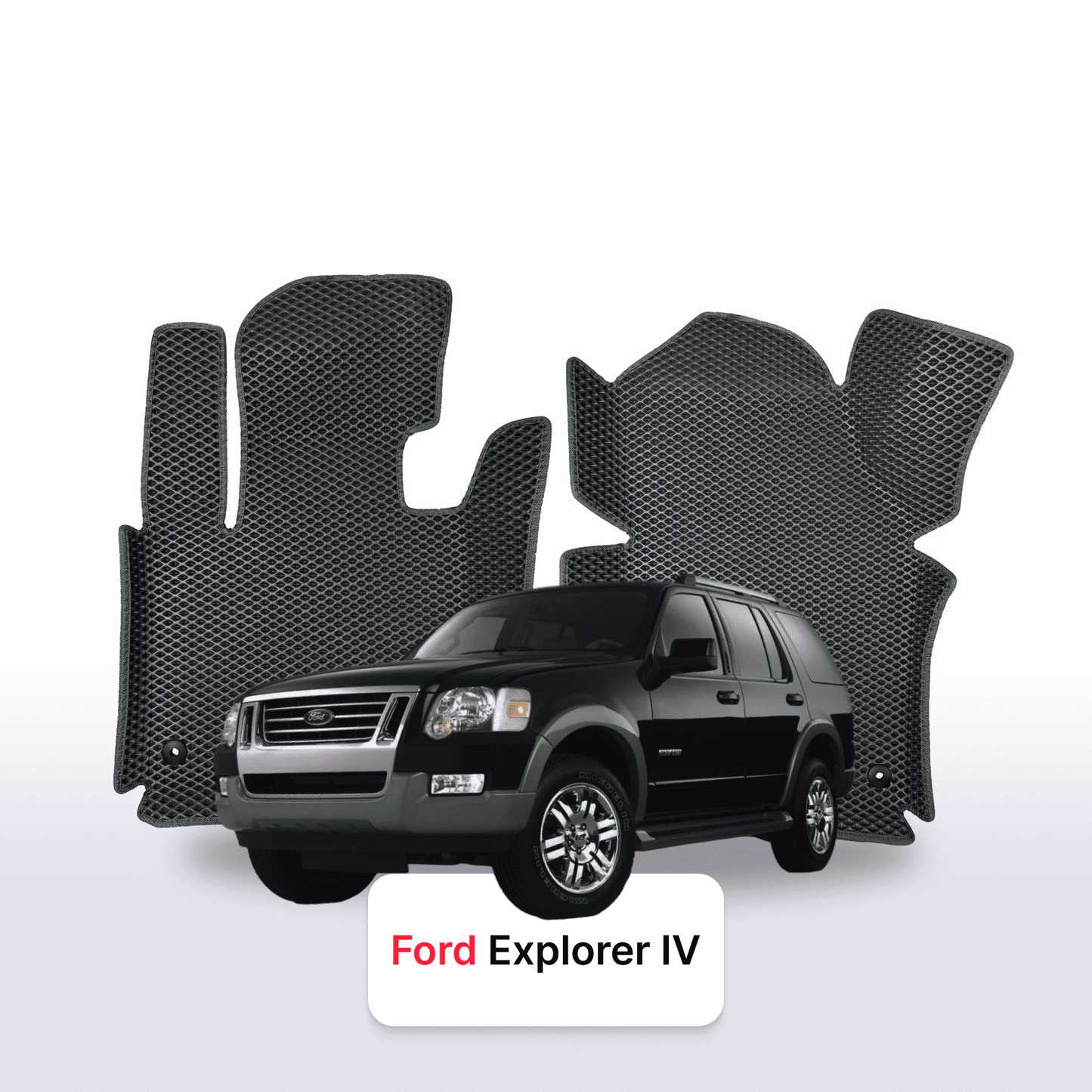 Car mats EVA for Ford Explorer 4 gen 2005-2010 year SUV