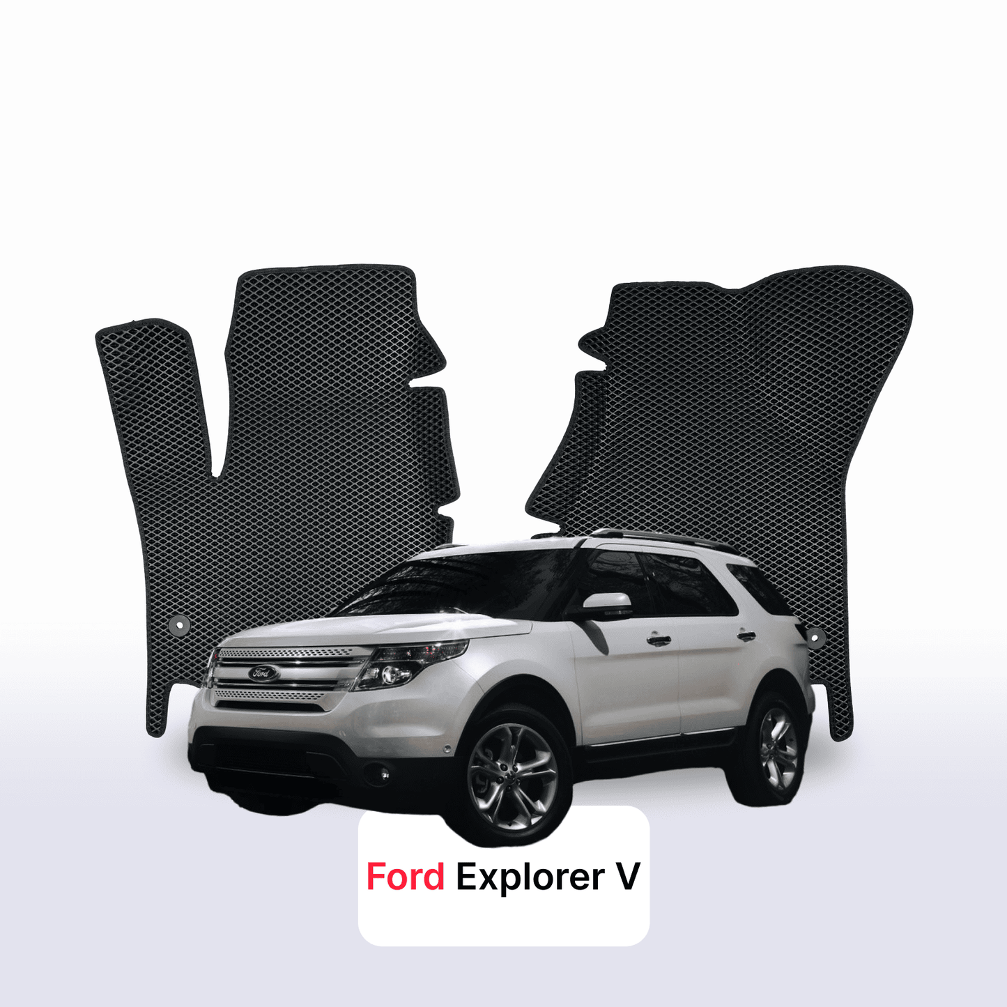 Car mats EVAMATS for Ford Explorer 5 gen 2010-2023 year SUV