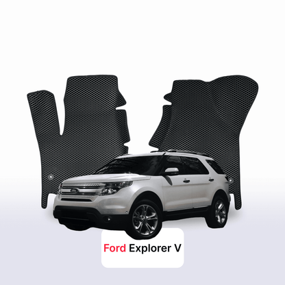 Car mats EVAMATS for Ford Explorer 5 gen 2010-2023 year SUV