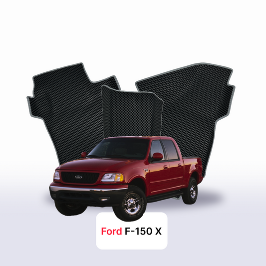 Car mats EVAMATS for Ford F-150 10 gen 1996-2004 year PICK-UP double cabin