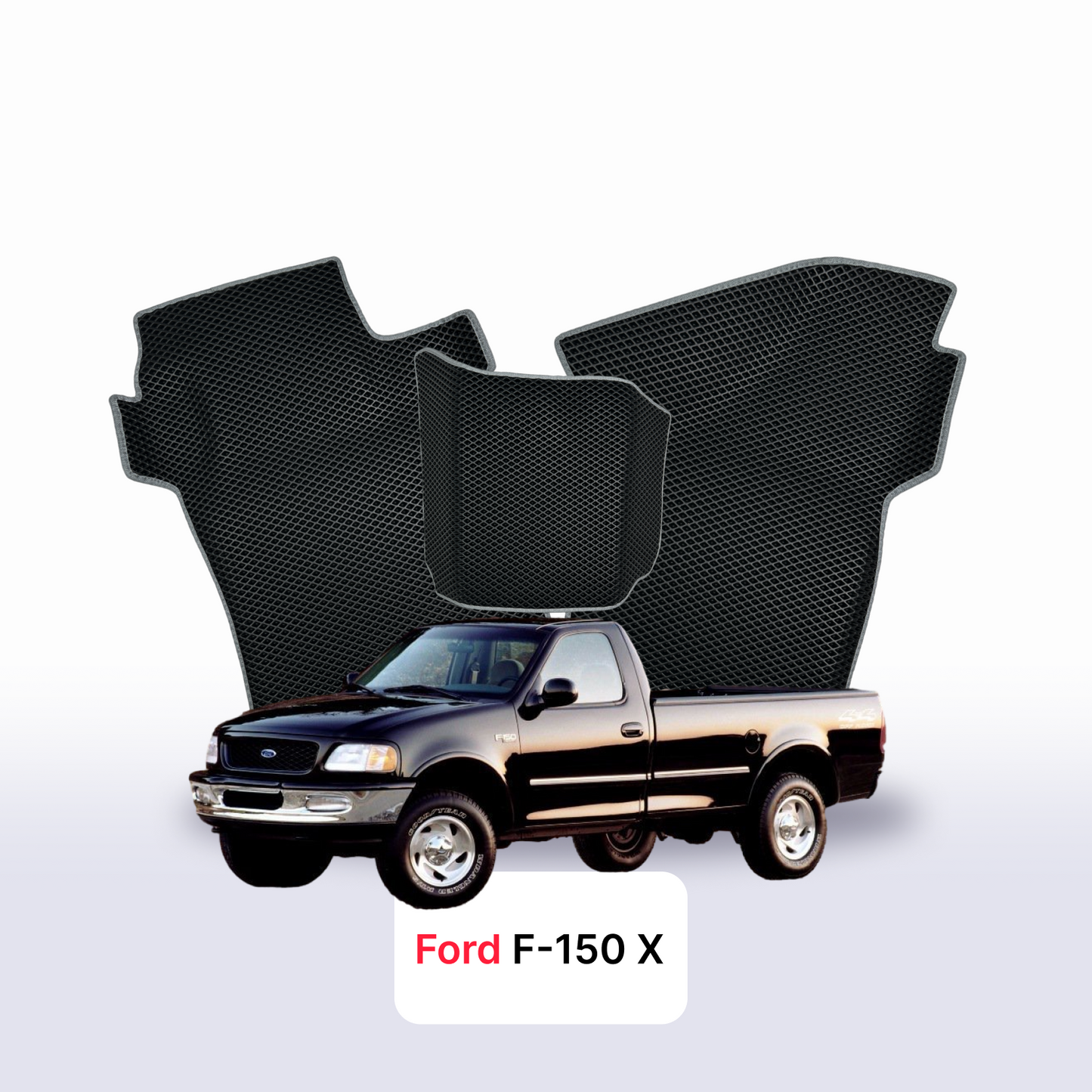 Car mats EVAMATS for Ford F-150 10 gen 1996-2004 year PICK-UP single cabin