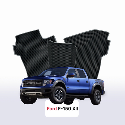 Car mats EVAMATS for Ford F-150 12 gen 2008-2014 year PICK-UP double cabin