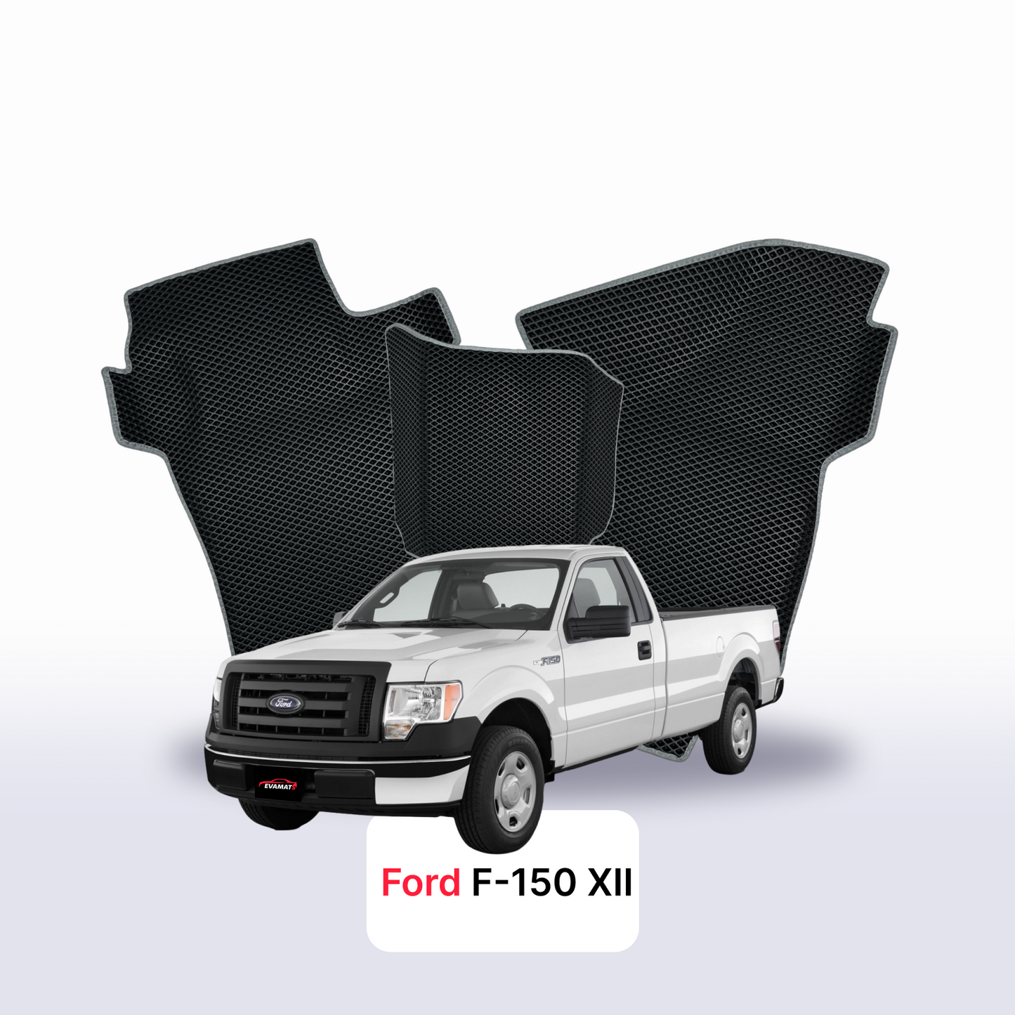 Car mats EVAMATS for Ford F-150 12 gen 2008-2014 year PICK-UP single cabin