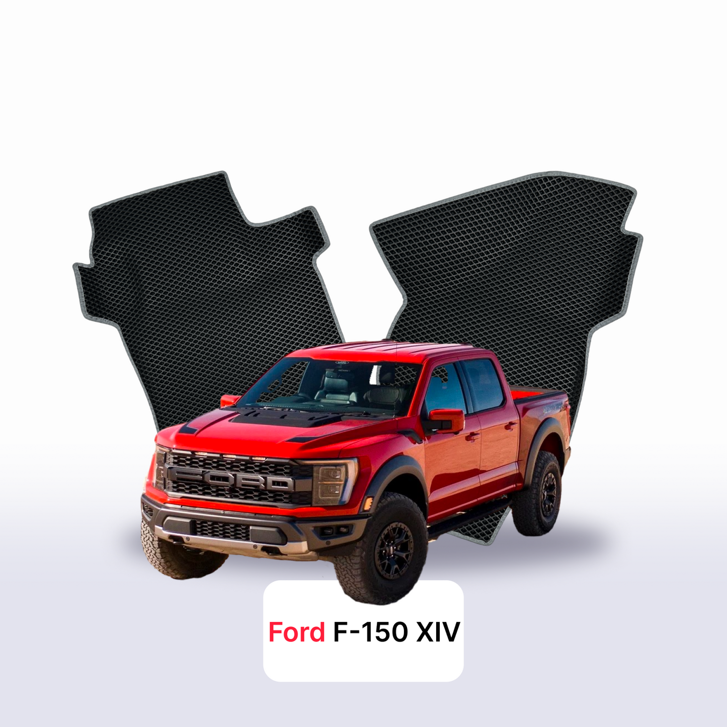 Car mats EVAMATS for Ford F-150 14 gen 2020-2026 year PICK-UP double cabin