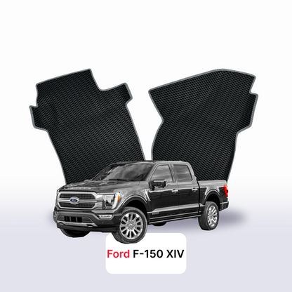 Car mats EVAMATS for Ford F-150 14 gen 2020-2026 year PICK-UP double cabin(SuperCrew)