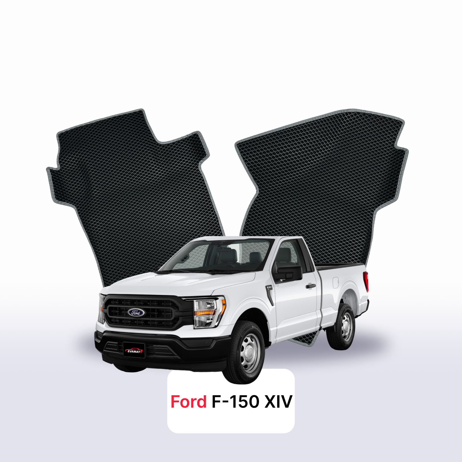 Car mats EVAMATS for Ford F-150 14 gen 2020-2026 year PICK-UP single cabin
