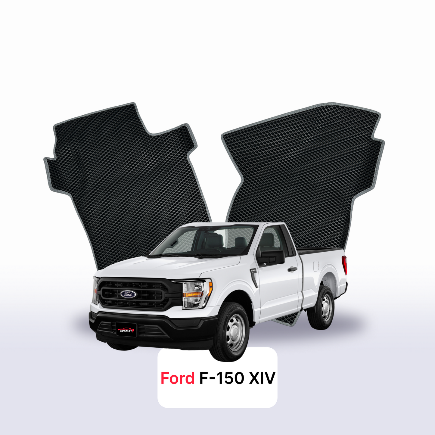 Car mats EVAMATS for Ford F-150 14 gen 2020-2025 year PICK-UP single cabin