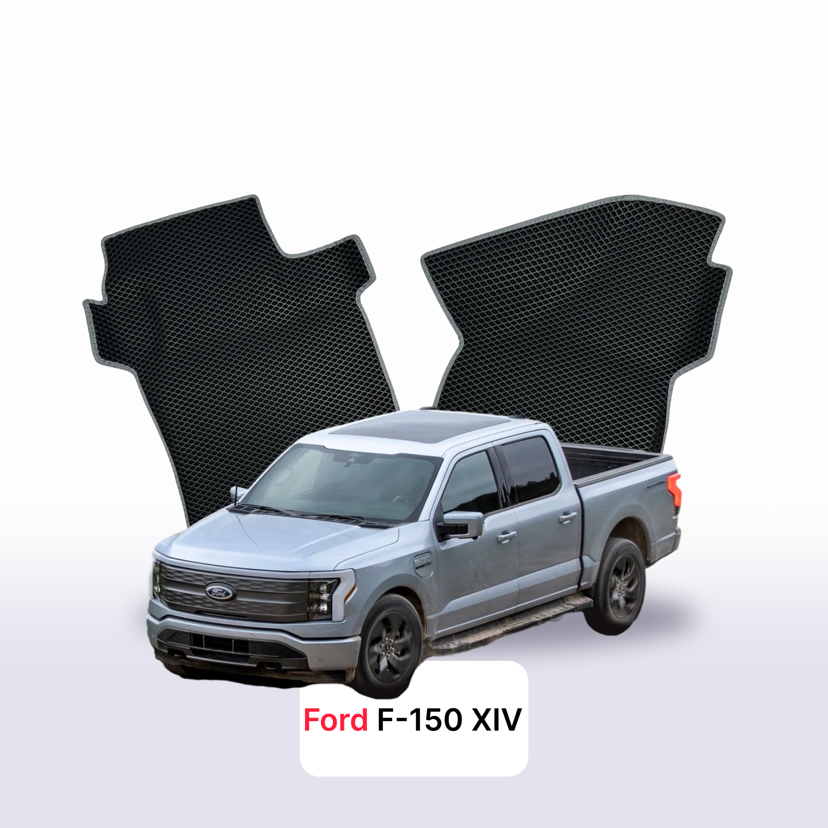 Car mats EVAMATS for Ford F-150 Raptor 14 gen 2020-2026 year PICK-UP double cabin