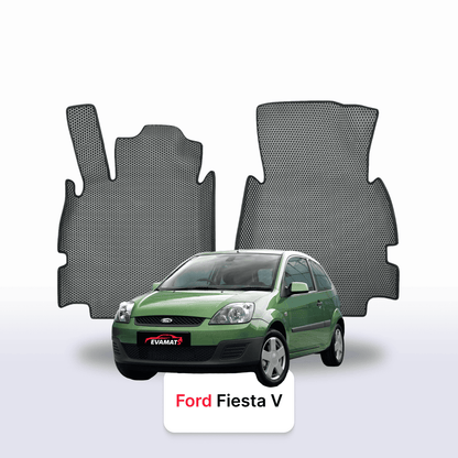 Car mats EVAMATS for Ford Fiesta 5 gen 2002-2008 year HATHBACK 3 door