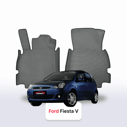 Car mats EVAMATS for Ford Fiesta 5 gen 2002-2008 year HATCHBACK 5 door