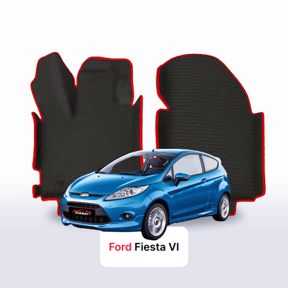 Car mats EVAMATS for Ford Fiesta 6 gen 2008-2017 year HATHBACK 3 door