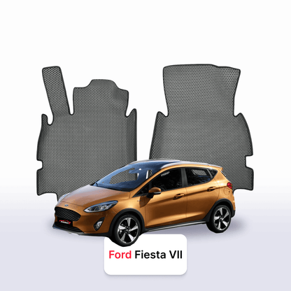 Car mats EVAMATS for Ford Fiesta 7 gen 2017-2023 year HATCHBACK 5 door