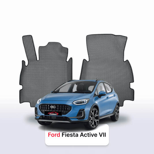 Car mats EVAMATS for Ford Fiesta Active 7 gen 2017-2023 year HATCHBACK 5 door
