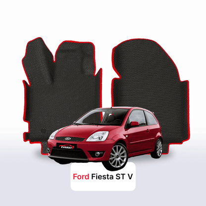 Car mats EVAMATS for Ford Fiesta ST 5 gen 2004-2008 year HATCHBACK 3 door
