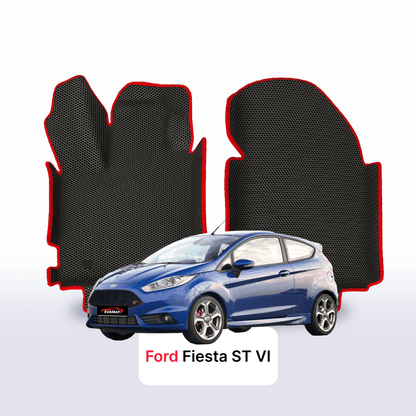 Car mats EVAMATS for Ford Fiesta ST 6 gen 2013-2018 year HATCHBACK 3 door