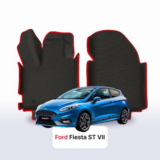 Car mats EVAMATS for Ford Fiesta ST 7 gen 2016-2023 year HATCHBACK 3 door