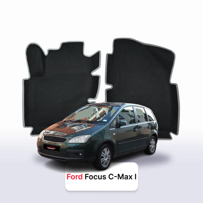 Car mats EVA for Ford Focus C-Max 1 gen 2003-2010 year MINIVAN