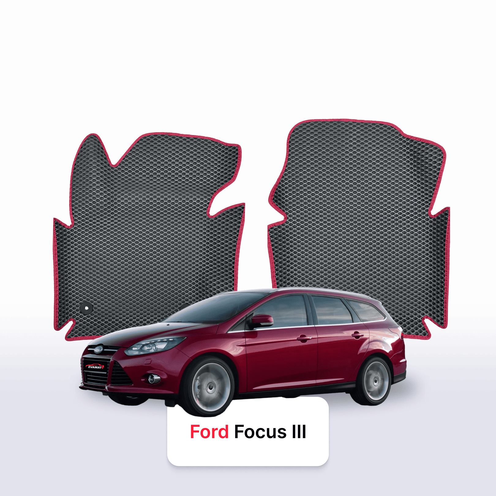 Car mats EVA for Ford Focus(MK3) 3 gen 2010-2019 year STATION WAGON