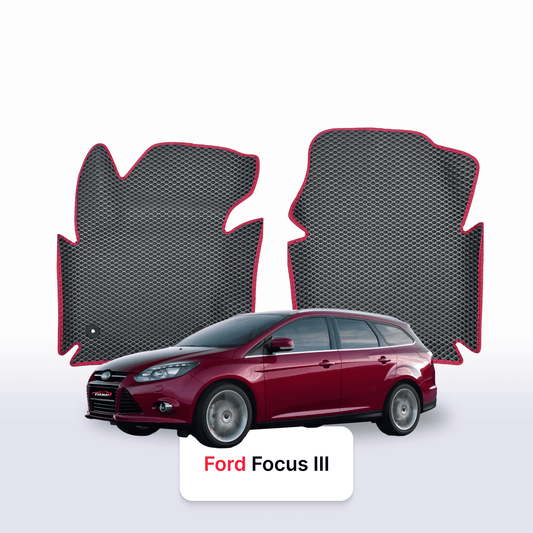 Car mats EVAMATS for Ford Focus(MK3) 3 gen 2010-2019 year STATION WAGON