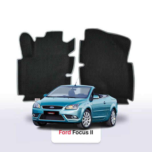Car mats EVAMATS for Ford Focus(MK2) 2 gen 2004-2011 year COUPE/CABRIO