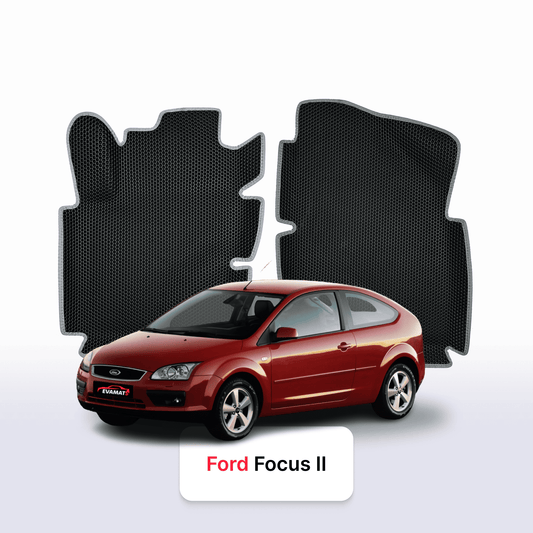 Car mats EVAMATS for Ford Focus(MK2) 2 gen 2004-2011 year HATCHBACK 3 door