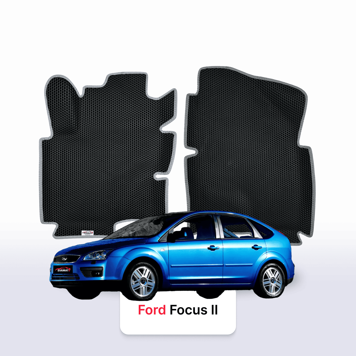 Car mats EVAMATS for Ford Focus(MK2) 2 gen 2004-2011 year HATCHBACK 5 door
