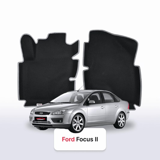 Car mats EVAMATS for Ford Focus(MK2) 2 gen 2004-2011 year SEDAN