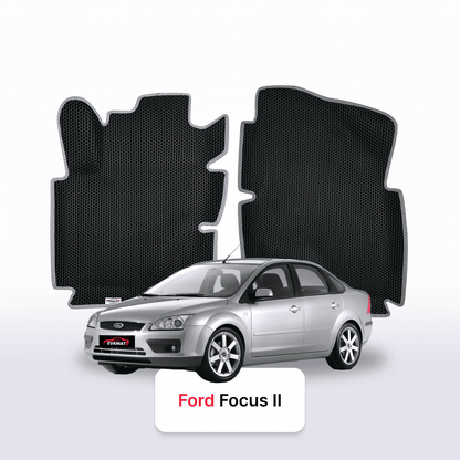 Car mats EVA for Ford Focus(MK2) 2 gen 2004-2011 year SEDAN