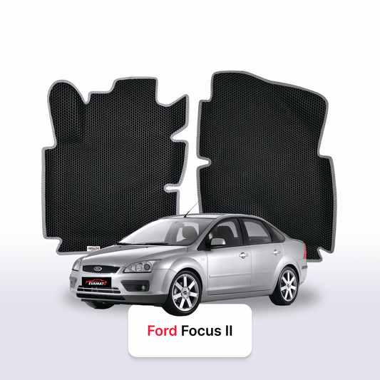 Car mats EVAMATS for Ford Focus(MK2) 2 gen 2004-2011 year SEDAN