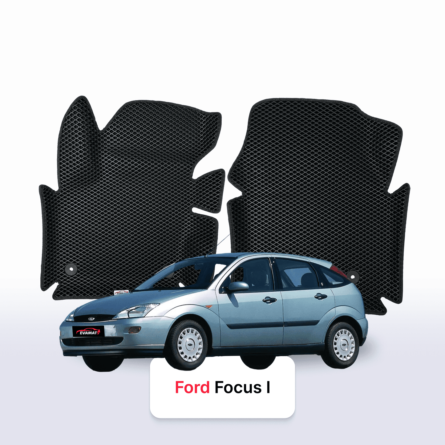 Car mats EVAMATS for Ford Focus(MK1) 1 gen 1998-2004 year HATCHBACK 5 door