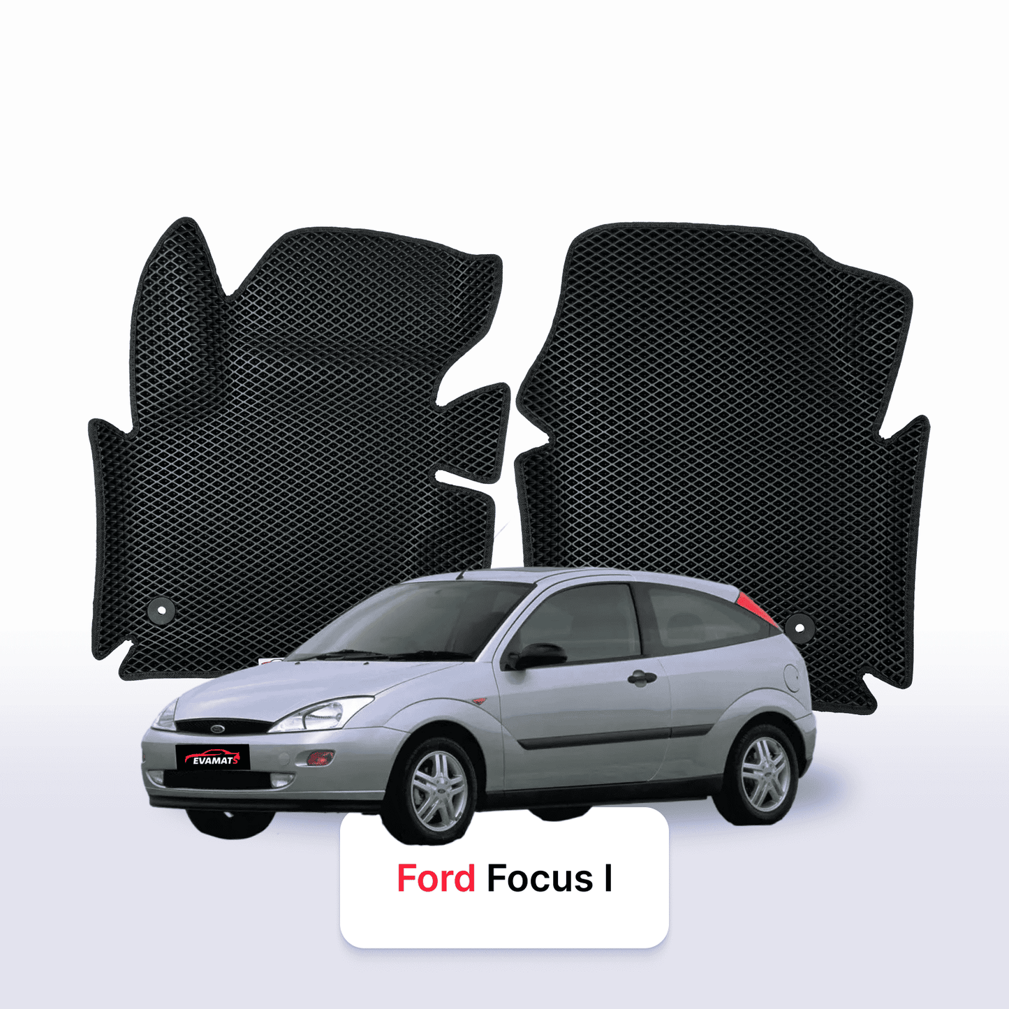 Car mats EVAMATS for Ford Focus(MK1) 1 gen 1998-2004 year HATCHBACK 3 door