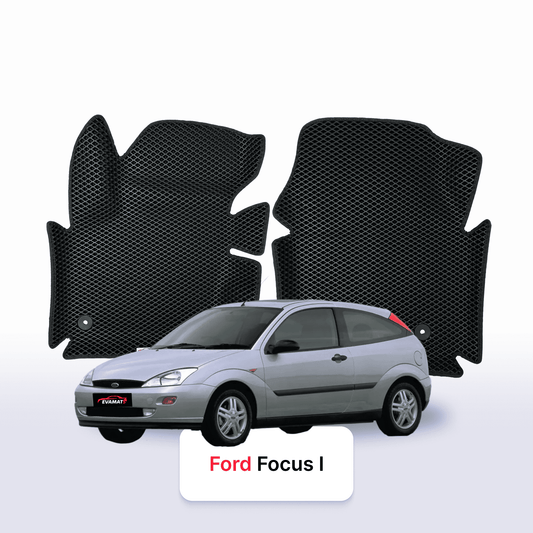 Car mats EVAMATS for Ford Focus(MK1) 1 gen 1998-2004 year HATCHBACK 3 door