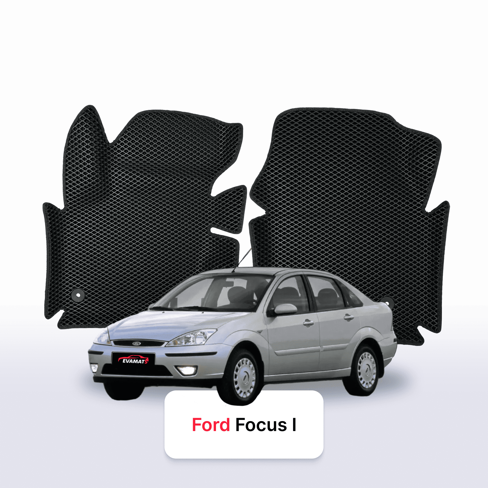 Car mats EVA for Ford Focus(MK1) 1 gen 1998-2004 year SEDAN
