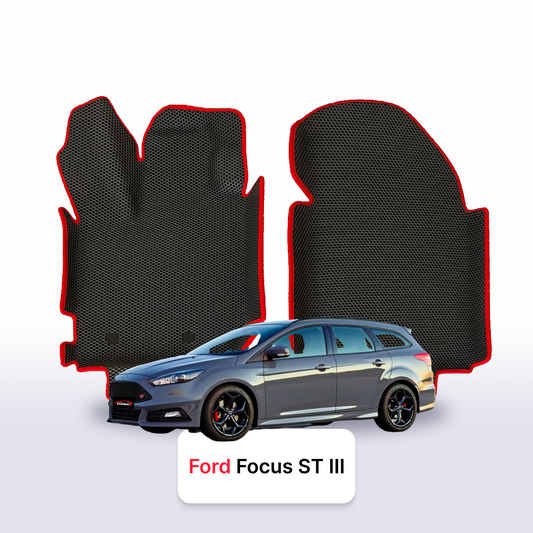 Car mats EVAMATS for Ford Focus ST(MK3) 3 gen 2012-2018 year STATION WAGON