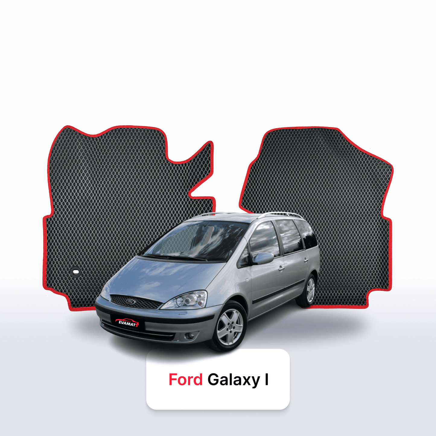 Car mats EVAMATS for Ford Galaxy 1 gen 1995-2006 year MINIVAN 5-seater