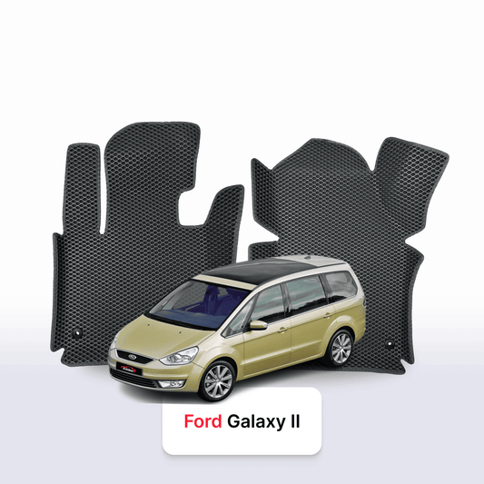 Car mats EVAMATS for Ford Galaxy 2 gen 2006-2015 year MINIVAN
