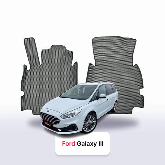 Car mats EVAMATS for Ford Galaxy 3 gen 2015-2023 year MINIVAN 5 seater