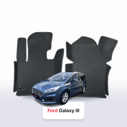 Car mats EVAMATS for Ford Galaxy 3 gen 2015-2023 year MINIVAN