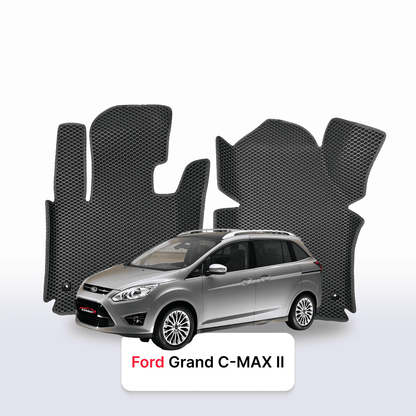 Car mats EVAMATS for Ford Grand C-MAX 2 gen 2010-2019 year MINIVAN