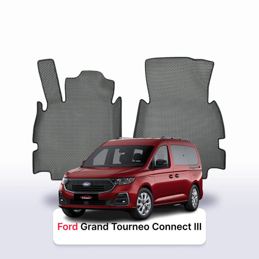 Car mats EVAMATS for Ford Grand Tourneo Connect 3 gen 2021-2027 year Minivan 5  seater