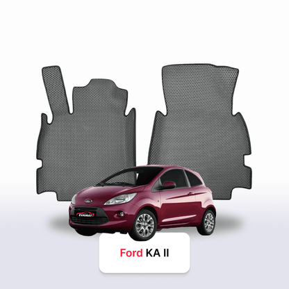 Car mats EVAMATS for Ford KA 2 gen 2008-2016 year HATCHBACK 3 door