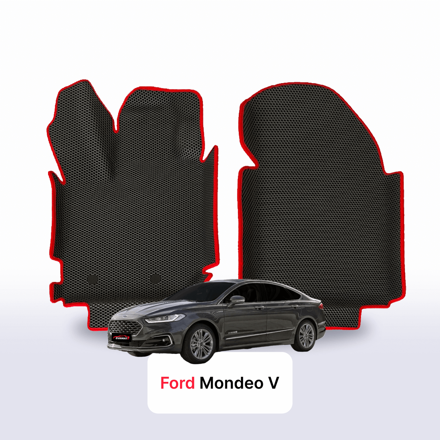 Car mats EVAMATS for Ford Mondeo(MK5) 5 gen 2014-2022 year SEDAN